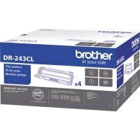 Original Brother Color DR-243CL Bildtrommel 4er Set (~18000 Seiten pro...