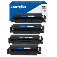 Kompatibel zu Canon 055 H 3020C002 Toner 4er Set LBP663 LBP664 MF742Cdw MF746 MF744 mit Chip