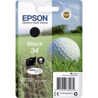 Original Epson T3461 34 Bk Schwarz Druckerpatrone (~350 Seiten)