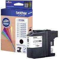 Original Brother LC-223 BK Druckerpatrone BK Schwarz (~550 Seiten)