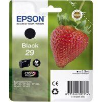 Original Epson T2981 29 BK Schwarz Druckerpatrone (5,3 ml)