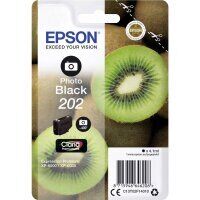 Original Epson 202 (C13T02F14010) Foto Schwarz (~400 Seiten)