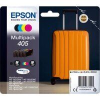 Original Epson 405 4er Set Multipack Schwarz / Cyan / Magenta / Gelb...