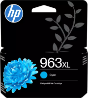 Original HP 963 XL 3JA27AE Druckerpatrone Cyan 1600 Seiten