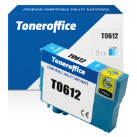 Kompatibel Epson T0612 Cyan Druckerpatrone (20ml)