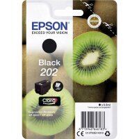 Original Epson 202 (C13T02E14010) Schwarz (~250 Seiten)