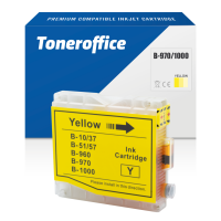 Kompatibel  Brother LC-970 Gelb Druckerpatrone 12ml