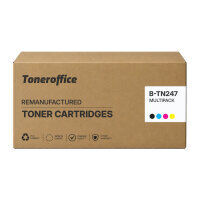 Brother TN-247 Premium Recycling-Toner BK C M Y 4er Set Multipack (BK~3000...