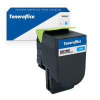 Kompatibel Lexmark CX 410 DE DTE E CX 510 DE DHE DTHE Toner 802HC Cyan (~3.000 Seiten)