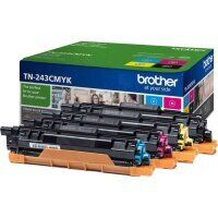 Original Brother TN-243 BK C M Y Multipack 4er Set Toner