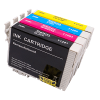 Kompatibel Epson T1291 T1292 T1293 T1294 (T1295) Druckerpatronen C M Y BK 4er Set