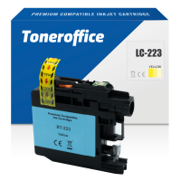 Kompatibel zu Brother LC-223 Y Druckerpatrone Gelb (10ml)