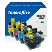 Kompatibel Brother MFC-J 5330 5730 5930 6530 6930 6935 LC-3219 XL C M Y K...