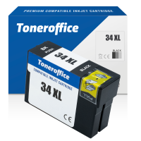 Kompatibel Epson Workforce Pro 3720 3725 T3471 34XL BK Schwarz Druckerpatrone...