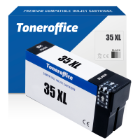 Kompatibel Epson Workforce Pro 4720 4725 4730 4740 35 XL T3591 Druckerpatrone BK Schwarz 45ml