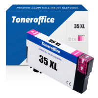 Kompatibel Epson Workforce Pro 4720 4725 4730 4740 35 XL T3593 Druckerpatrone Magenta (25ml)