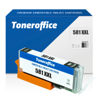 Kompatibel zu Canon CLI-581 BK XL XXL Photo Schwarz Druckerpatrone (12,2ml)