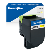 Kompatibel Lexmark CS 317 CS 417 CS 517 CX 317 CX 417 CX 517 DE DN Toner Gelb...