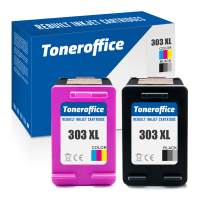 Kompatibel zu HP 303 XL Druckerpatronen Schwarz und Color Envy Photo 6220...