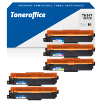 Kompatibel mit Brother TN-243 TN-247 BK C M Y Toner 5er Set Multipack