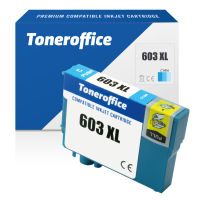 Kompatibel zu Epson 603 XL Druckerpatrone Cyan C13T03A24010