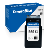 Kompatibel zu Canon PG-560 XL XXL BK Schwarz Druckerpatrone 3712C001 22ml