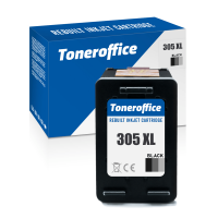 Kompatibel zu HP 305 XL Schwarz 3YM62AE Druckerpatrone (~678 Seiten) 180%...