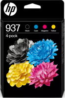 Original HP 937 6C400NE Druckerpatrone Multipack BK C M Y (~1450 + 3x~800...