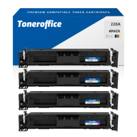 Kompatibel zu HP 220A W2200A W2201A W2202A W2203A Toner BK C M Y 4er Set mit Chip
