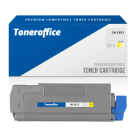 Kompatibel zu Oki 46507505 (C612) Toner Y Yellow (~6000 Seiten)