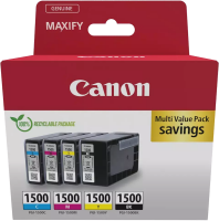 Original Canon PGI-1500 BK C M Y Multipack Druckerpatronen 4er Set