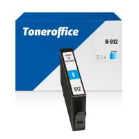 Kompatibel zu HP 912 C 3YL77AE Druckerpatrone Cyan 315 Seiten