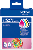 Original Brother LC-527XLVAL Druckerpatronen BK C M Y Multipack