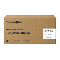 Brother TN-423 Y Premium Recycling-Toner Gelb (ca. 4000 Seiten)