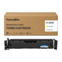 HP 220X W2202X Premium Recycling-Toner Gelb (ca. 5.500 Seiten)