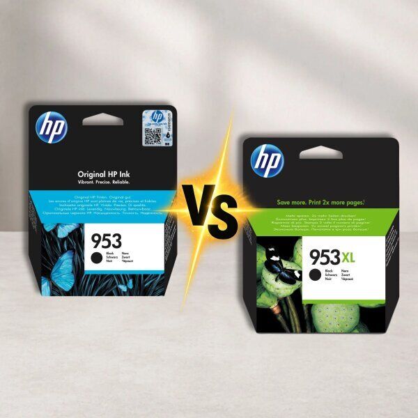 HP 953 vs HP 953XL – Unterschiede bei Reichweite und Kosten