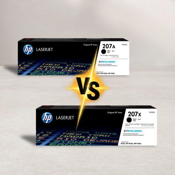 HP 207A vs HP 207X – Unterschiede bei Reichweite und Kosten