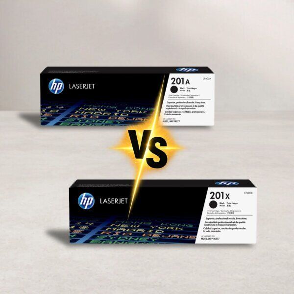 HP 201A vs HP 201X – Unterschiede bei Reichweite und Kosten