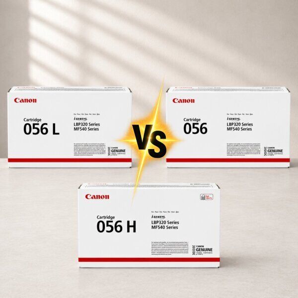 Canon 056L vs Canon 056 vs Canon 056H – Unterschiede bei Reichweite und Kosten