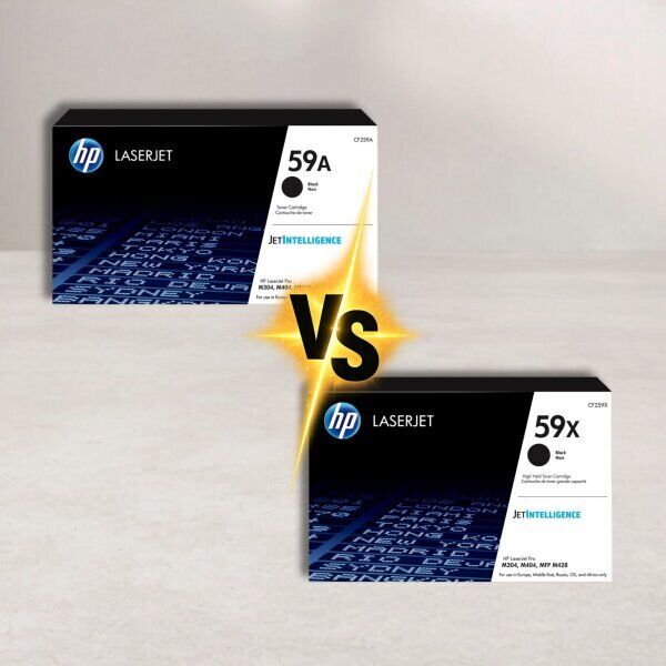 HP 59A vs HP 59X – Unterschiede bei Reichweite und Kosten
