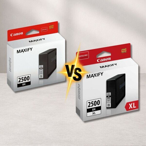 Canon PGI-2500 vs Canon PGI-2500 XL – Unterschiede bei Reichweite und Kosten