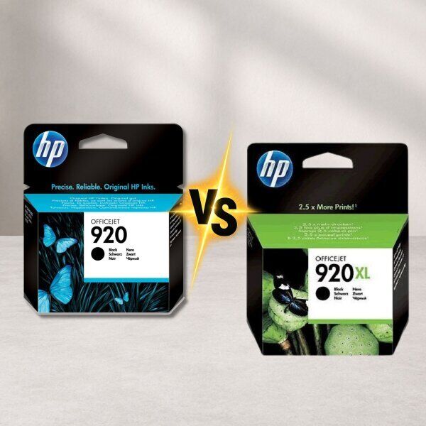 HP 920 vs HP 920XL – Unterschiede bei Reichweite und Kosten