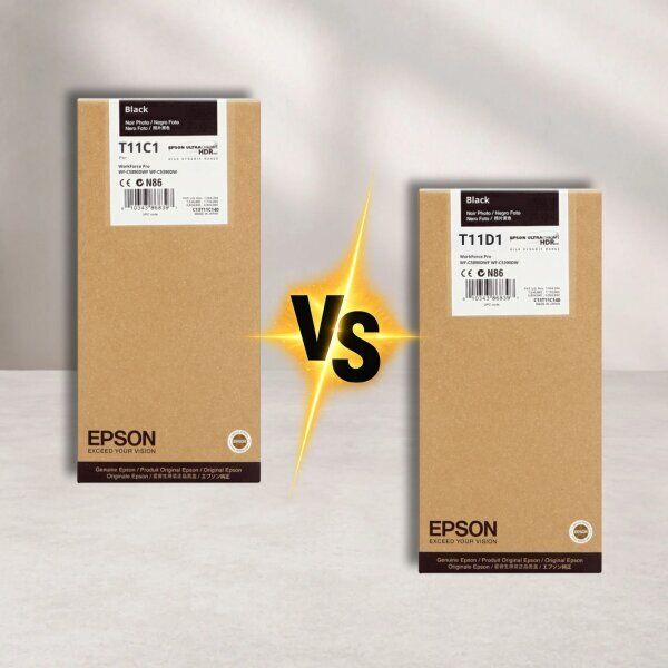 Epson T11C1 / T11C2 / T11C3 / T11C4 vs. Epson T11D1 / T11D2 / T11D3 / T11D4 – Unterschiede bei Reichweite und Kosten