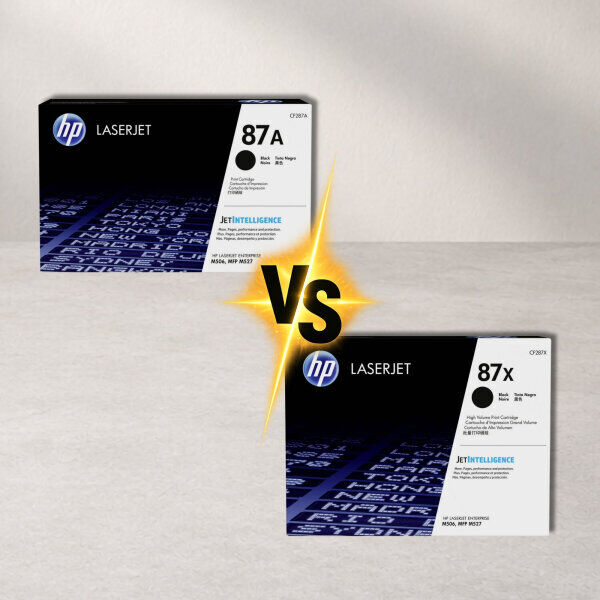 HP 87A vs HP 87X – Unterschiede bei Reichweite und Kosten
