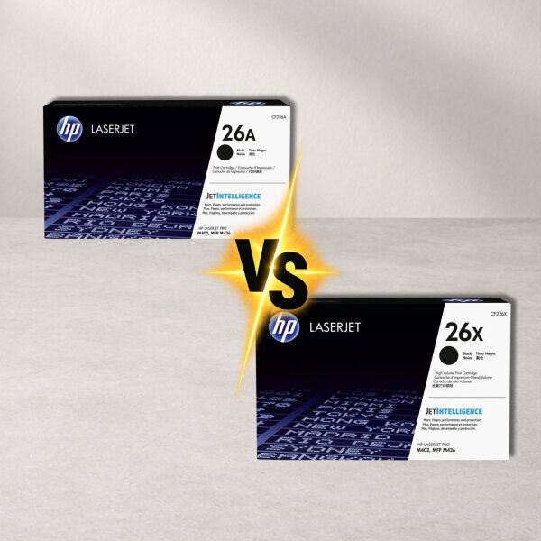 HP 26A vs HP 26X – Unterschiede bei Reichweite und Kosten