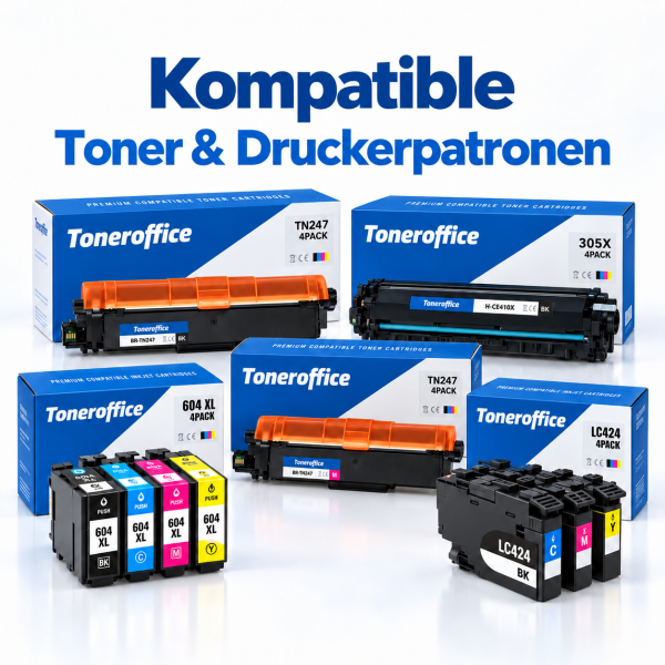 Kompatible Toner & Druckerpatronen – hochwertige Alternativen zum Original