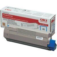 Original Oki 43872307 Toner Cyan (~2000 Seiten)