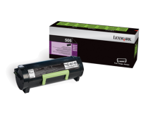 Original Schwarz Toner (~1.500 Seiten)Lexmark 502 BK