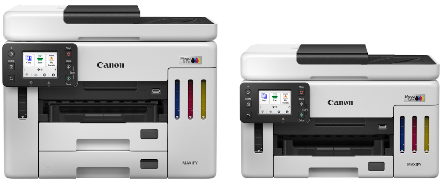 Canon Maxify GX7150 und Canon Maxify GX6150 Drucker